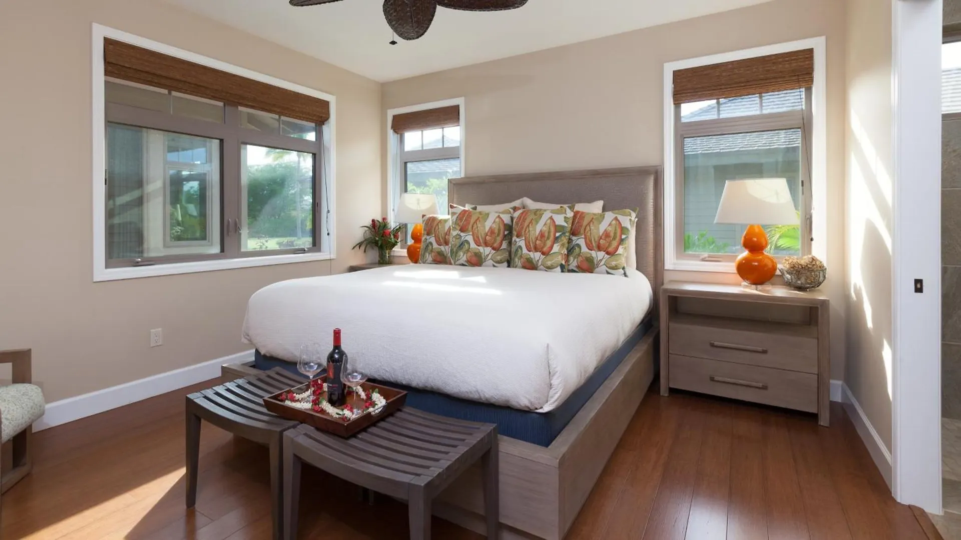 Blue Lagoon Single Level 4Br Kamilo Home With Pool And Cottage 唯客乐渡假村 0*,