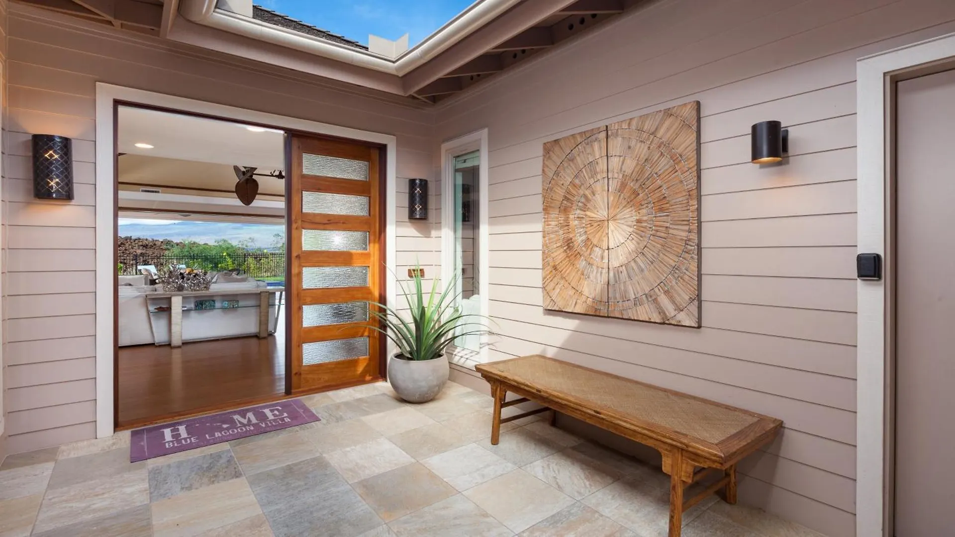 Blue Lagoon Single Level 4Br Kamilo Home With Pool And Cottage ワイコロアビレッジ